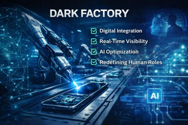 Dark Factory image - AI generated