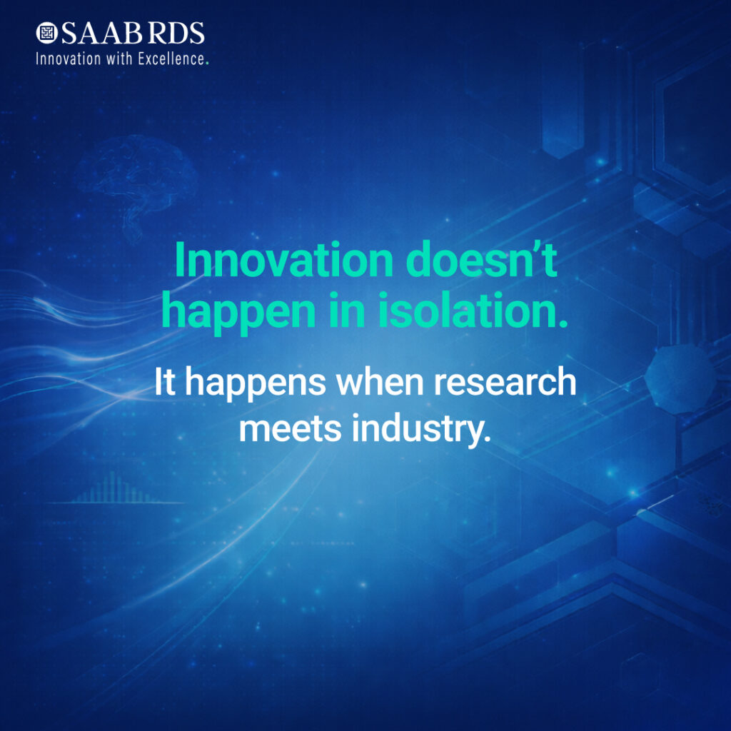 Academia and industry R&D partnership in manufacturing