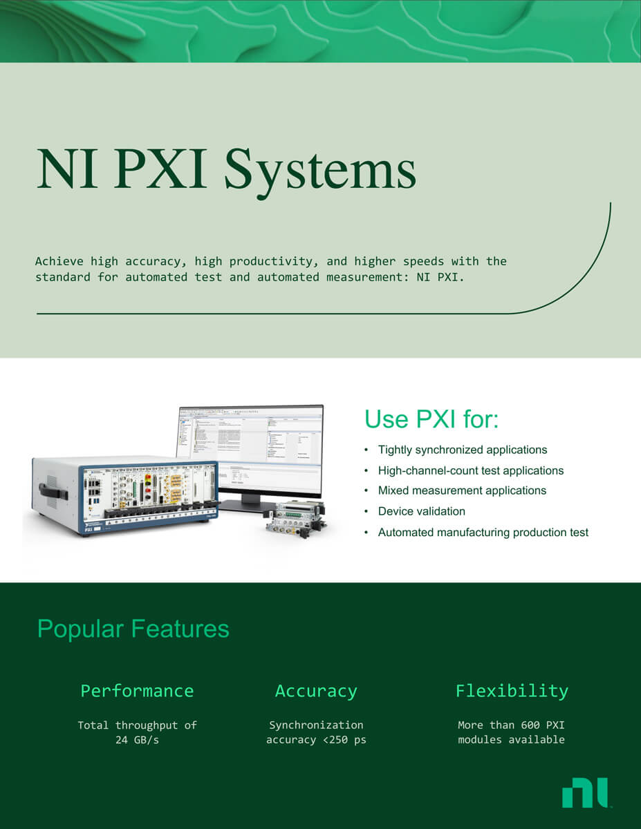 NI PXY Systems flyer