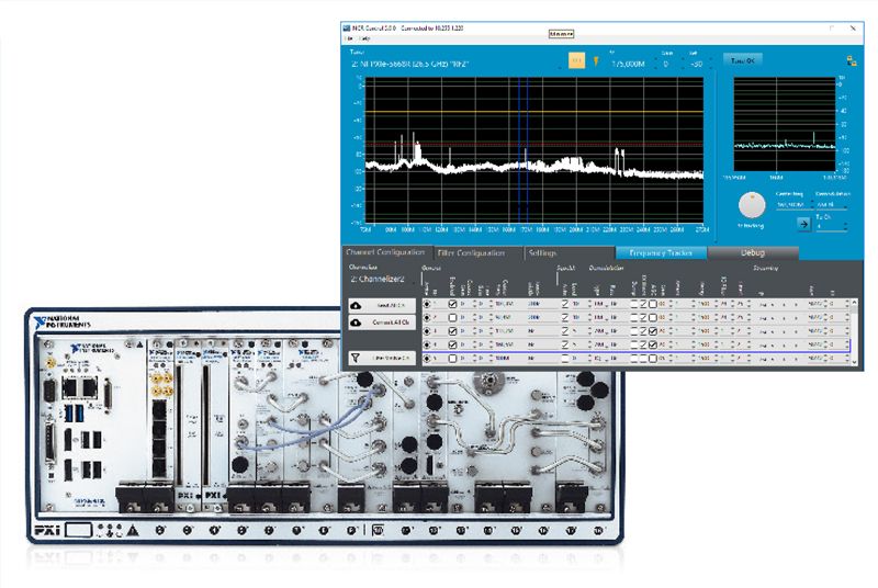 Novator networked multichannel receiver