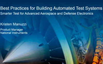 Best practices for building an Automated Test System