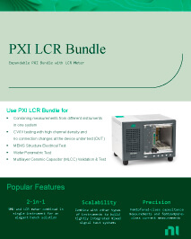 PXI LCR Bundle