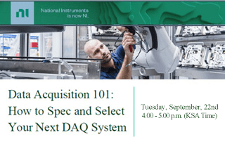 Webinar: Data Acquisition 101: How to Spec and Select Your Next DAQ System